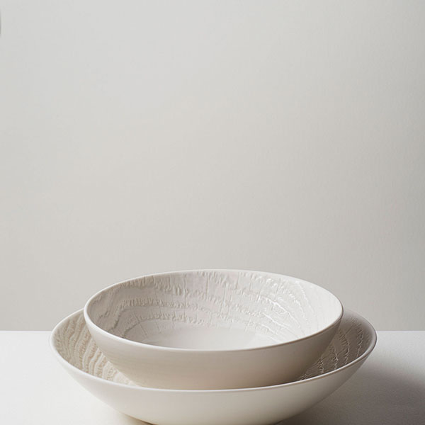 Салатник «Арборесценс»; фарфор; 850мл; D=24,H=6см; слон.кость