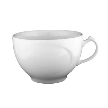 Чашка чайная Белая Восточный 250 мл фарфор