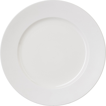 Тарелка «Олеа»; фарфор; D=25.5,H=2.5см; белый