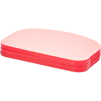 Шпатель кондит. [10шт]; пластик; L=12.2,B=9см; красный