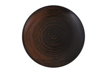 Тарелка мелкая Porland Brown Д=25 см