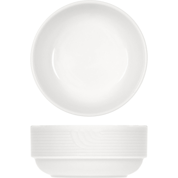 Салатник «Карат»; фарфор; 280мл; D=12,H=5см; белый