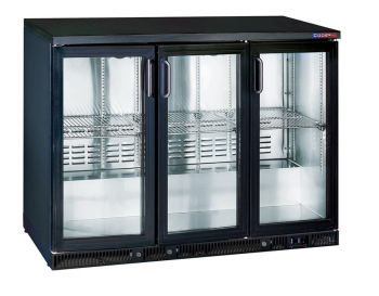 Шкаф холодильный барный Cooleq BF-350 черный