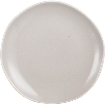 Тарелка мелкая; фарфор; D=25.5см; бежев.