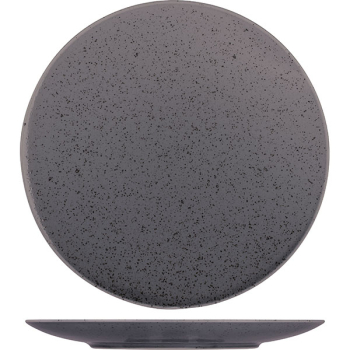 Тарелка для пиццы «Лайфстиль»; фарфор; D=30,H=2.5см; серо-голуб.