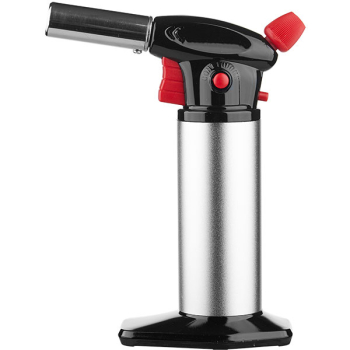 Горелка для карамели; сталь; 63мл; D=26.5,H=7,L=10,B=7см; металлич.