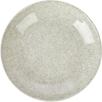 Салатник «Инк Грэй»; фарфор; D=20.5см; серый,белый