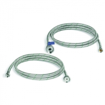 Фото Комплект шлангов:  Вход.с запорным краном G1 - G3/8 + Вых.G3/4 - G3/8 + адаптер G1- G3/4, DN8, 2 метра, пластик Комплект шлангов:  Вход.с запорным краном G1 - G3/8 + Вых.G3/4 - G3/8 + адаптер G1- G3/4, DN8, 2 метра, пластик