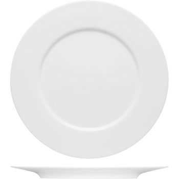 Тарелка для этаж.2-ярусной с отв. «Пьюрити»; фарфор; D=29,H=2см