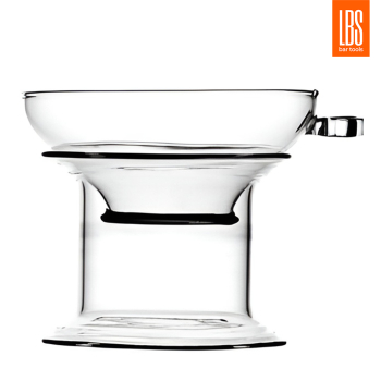 Cито для чая с ручкой на подставке LBS стекло