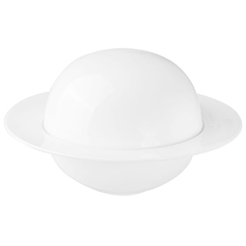 Салатник с крыш. «Кунстверк»; фарфор; 350мл; D=18,H=5см; белый