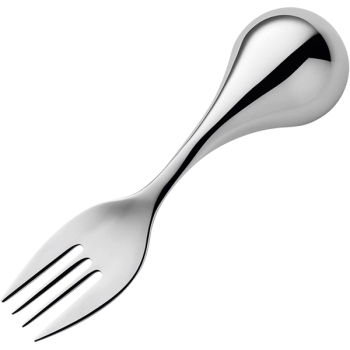 Фото Вилка столовая для людей с огран.возможн. с шарообр.ручкой; сталь нерж.; L=140/50,B=30мм Вилка столовая для людей с огран.возможн. с шарообр.ручкой; сталь нерж.; L=140/50,B=30мм