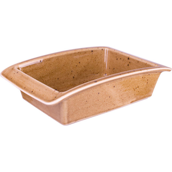 Форма для запекания «Кантри Стайл»; фарфор; 550мл; L=21,B=13см; зелен.