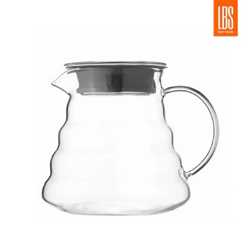 Чайник стеклянный сервировочный (стиль HARIO) LBS 360 мл