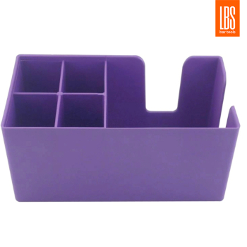 Барный органайзер  LBS фиолетовый пластик