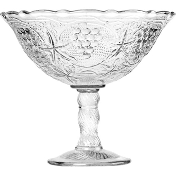 Ваза для фруктов «Пикник»; стекло; D=23.5,H=20.5см; прозр.