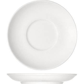 Фото Блюдце «Опшенс»; фарфор; D=18,H=1.8см; белый Блюдце «Опшенс»; фарфор; D=18,H=1.8см; белый