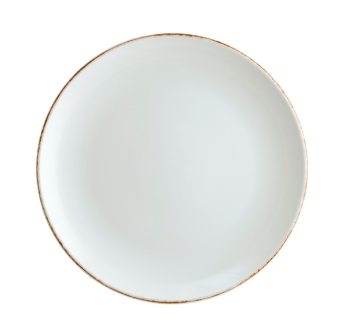 Тарелка Bonna Ретро Д=230 мм коричневый край