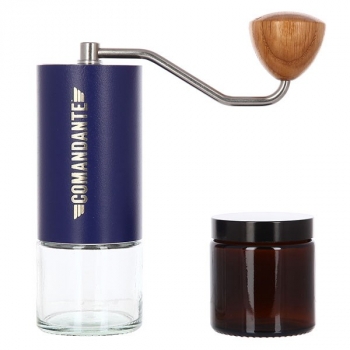 Ручная кофемолка Comandante C40 Nitro Blade Cobalt