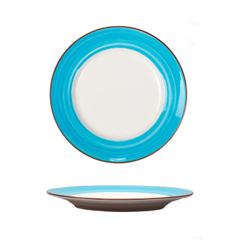 Фото Тарелка P.L. Proff Cuisine Blue Rim Kids Д=22,5 см Тарелка P.L. Proff Cuisine Blue Rim Kids Д=22,5 см