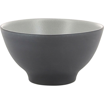 Салатник «Экинокс»; фарфор; 300мл; D=12,H=6.5см; серый