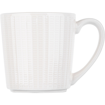 Кружка «Уиллоу»; фарфор; 285мл; L=12см; белый