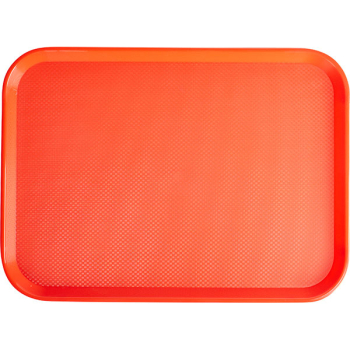 Поднос для  Фаст Фуд; пластик; H=2,L=42,B=32см; красный