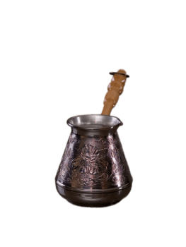 Турка медная Цветок, 200 мл