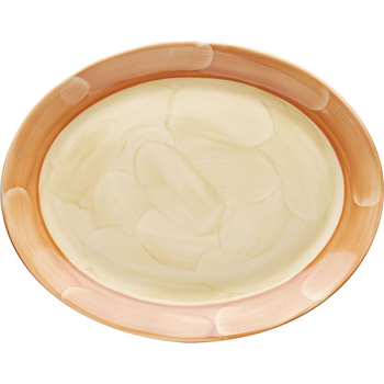 Блюдо овальное «Паприка»; фарфор; L=34.5,B=26.5см