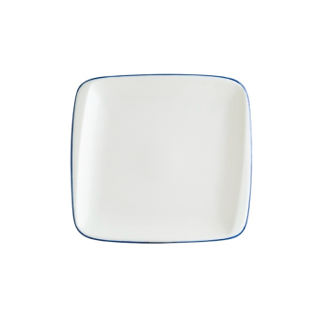 Тарелка Bonna Ретро 270x250 мм синий край