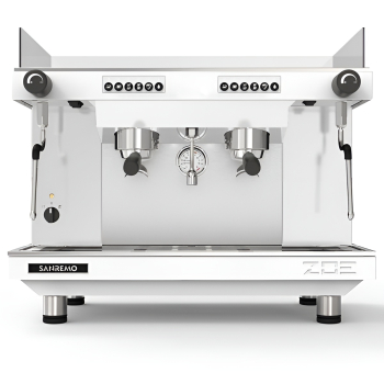 Фото Кофемашина Sanremo Zoe SED 2GR белый Кофемашина Sanremo Zoe SED 2GR белый