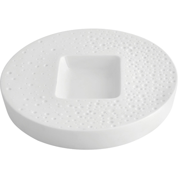 Тарелка; L=23см; белый