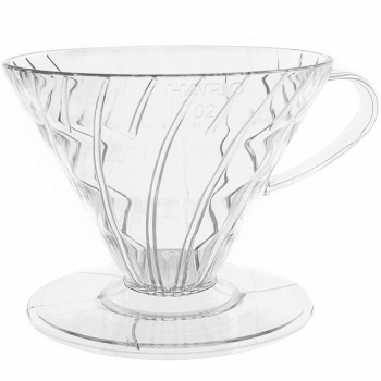 Воронка Hario VD-02T пластик, прозрачная