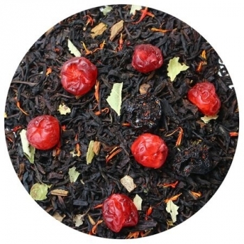 Чай ароматизированный черный Вишневый джем с корицей LBS Tea