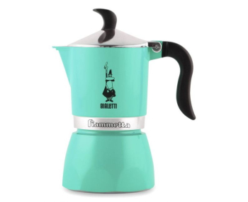 Гейзерная кофеварка Bialetti Fiammetta зеленый 3 порции