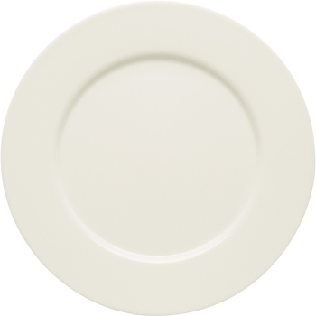 Тарелка мелкая «Пьюрити»; фарфор; D=26,H=2см; белый