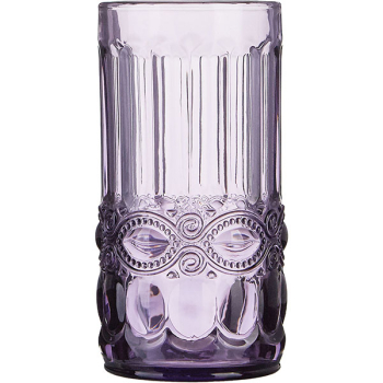 Хайбол; стекло; 300мл; H=138мм; фиолет.