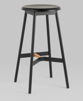 Стул барный Knobb черный