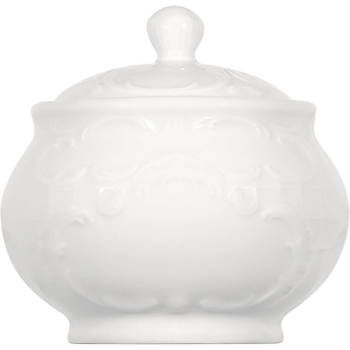 Фото Сахарница «Моцарт»; фарфор; 250мл; белый Сахарница «Моцарт»; фарфор; 250мл; белый