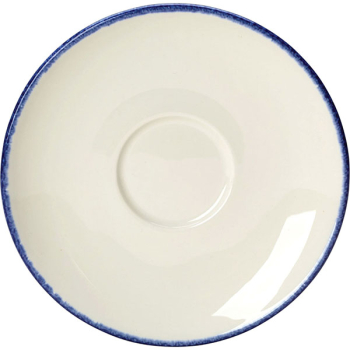 Фото Блюдце «Блю дэппл»; фарфор; D=15,H=2см; белый,синий Блюдце «Блю дэппл»; фарфор; D=15,H=2см; белый,синий