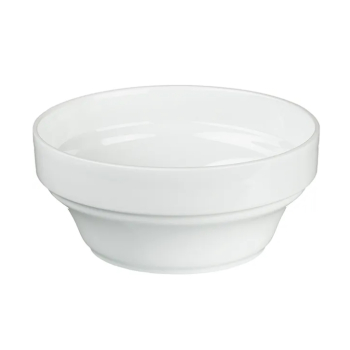 Салатник Белая Эстет 800 мл, Д=162 мм фарфор