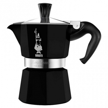 Гейзерная кофеварка Bialetti Moka Express черная 6 порций