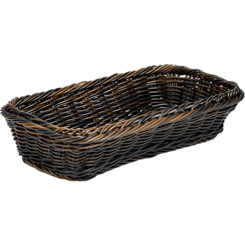 Корзина гастр.1/3; полипроп.,сталь нерж.; H=65,L=325,B=176мм; коричнев.