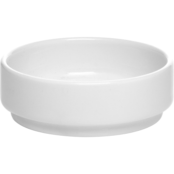 Салатник «Монако Вайт»; фарфор; 65мл; D=7.5,H=2.8см; белый