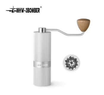 Кофемолка ручная MHW-3Bomber Race M1 серебро