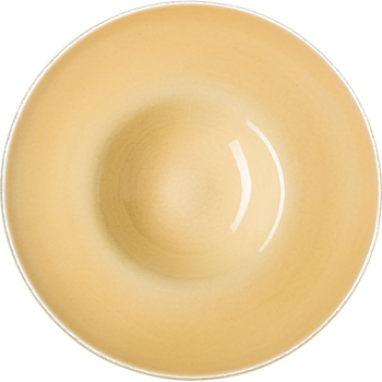 Тарелка глуб.; стекло; 250мл; D=29,H=4.7см; бежев.