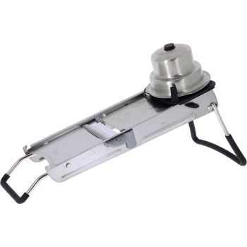 Мандолина «Ультра»; сталь,пластик; H=4.5,L=38.5,B=12.5см; металлич.,черный