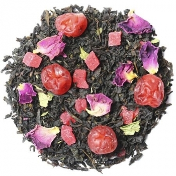 Черный чай Вишня с ромом Classic, ароматизированный LBS Tea 500 гр.