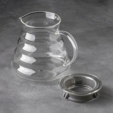 Чайник стеклянный сервировочный (стиль HARIO) LBS 360 мл