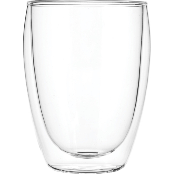 Бокал двойные стенки «Проотель»; термост.стекло; 350мл; D=80,H=115мм